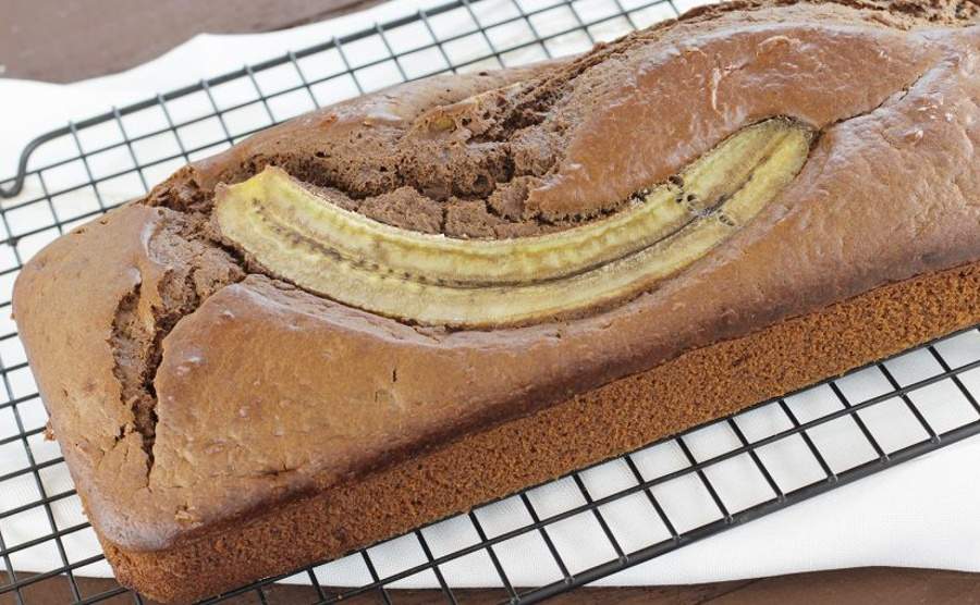 Ciasto czekoladowe z bananami