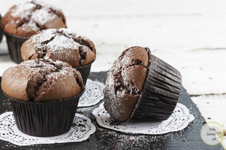 Muffinki kakaowe, 1