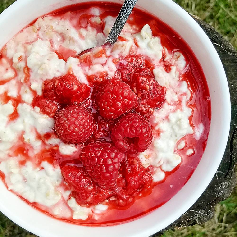 Owsianka z jogurtem