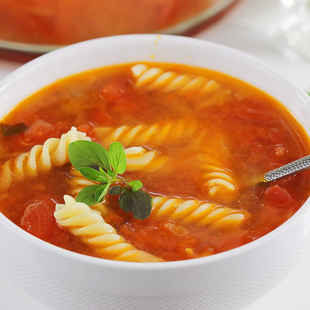 Zupa pomidorowa z pomidorów