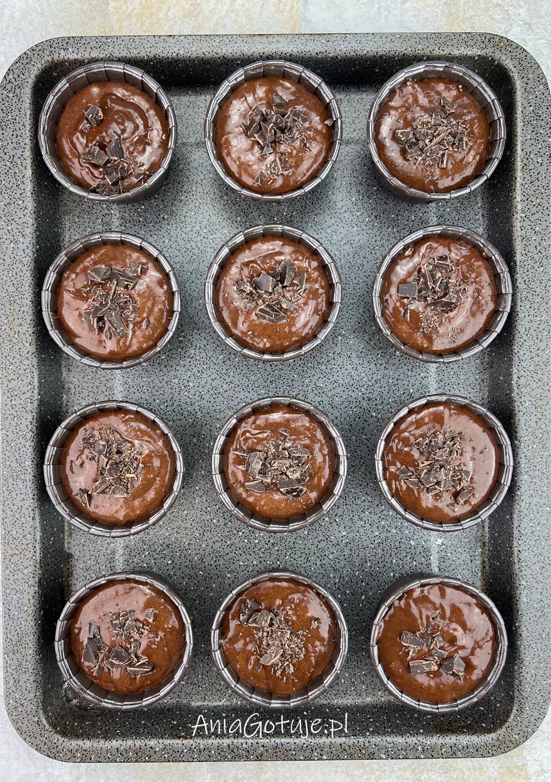 Muffinki czekoladowe, 7
