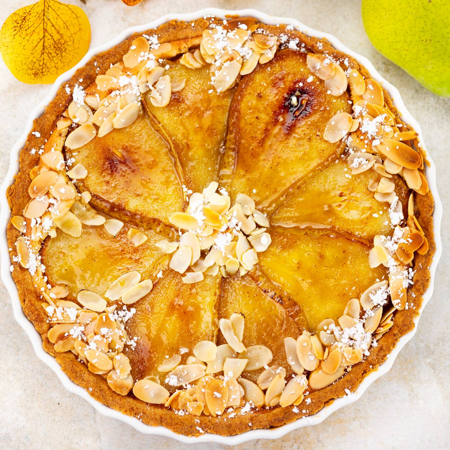 Tarta z gruszkami