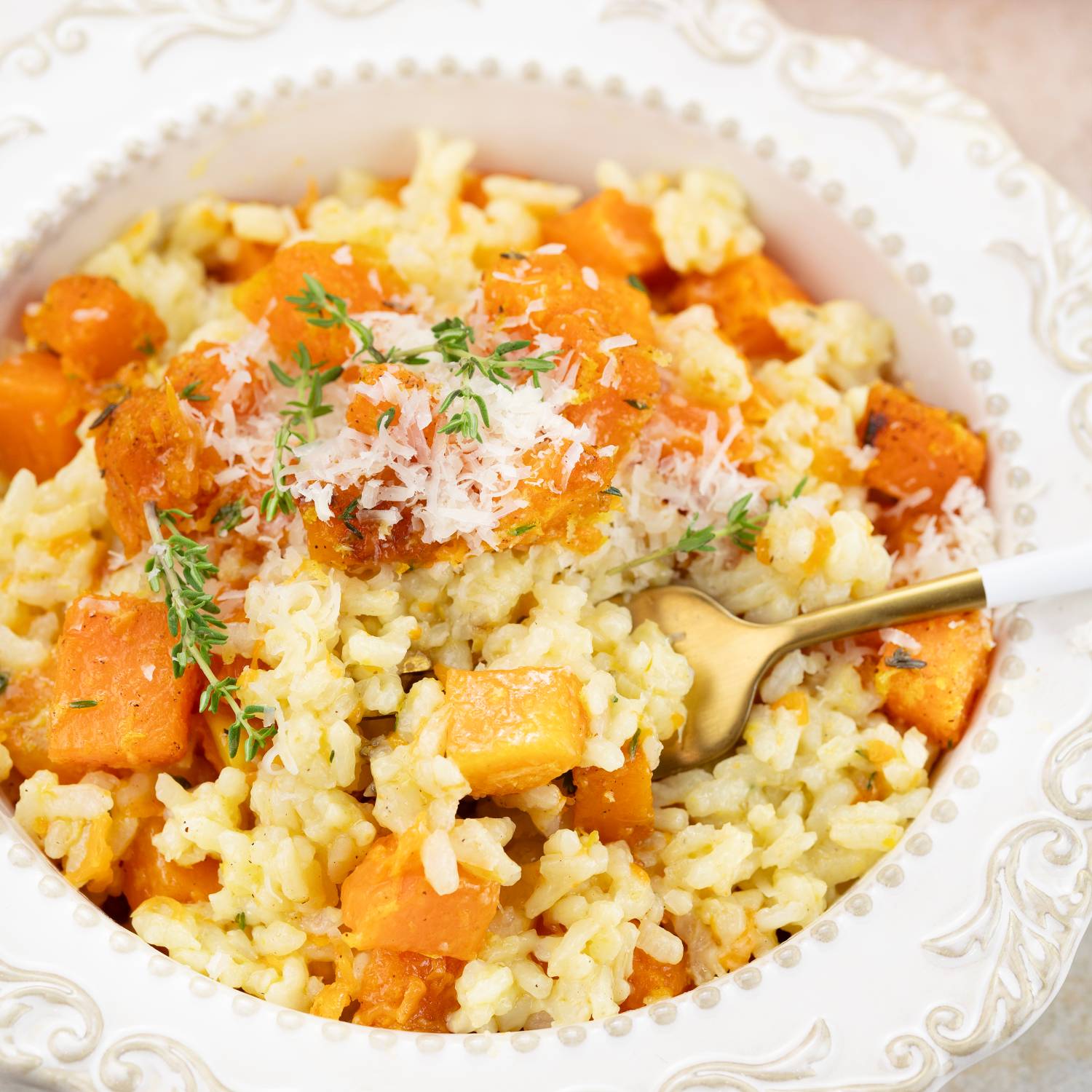 Risotto z dynią